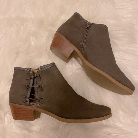 Jack Rogers Reagan Suede Ankle Booties - Picture 5 of 11